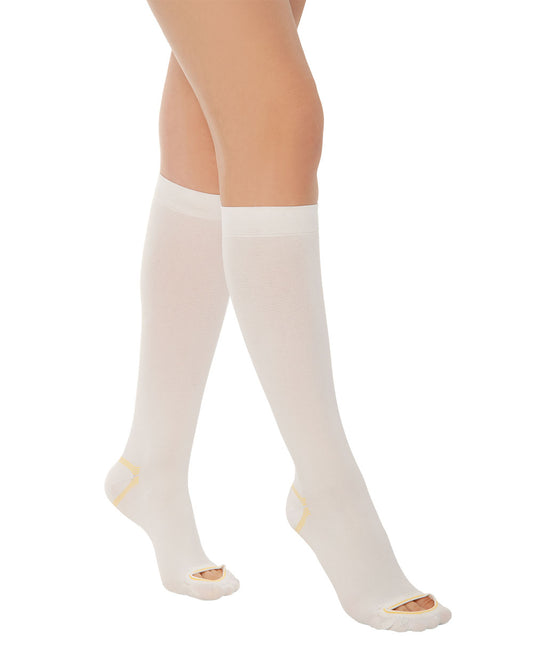 Variteks 910 diz altı emboli çorabı, açık burun, LYCRA kumaş, 15-20 mmHg basınç