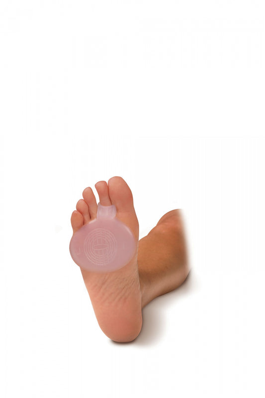 Kifidis silikon metatars yastığı kullanım örneği – ayağa takılmış hali