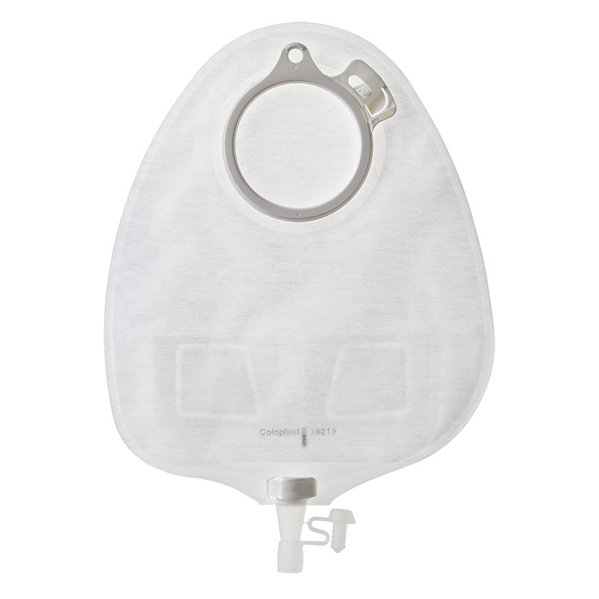 Coloplast Alterna 14229 Ürostomi Torbası 60 mm – 2 Parçalı, Şeffaf