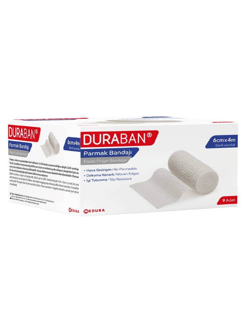 Duraban parmak bandajı ambalajlı ürün görseli