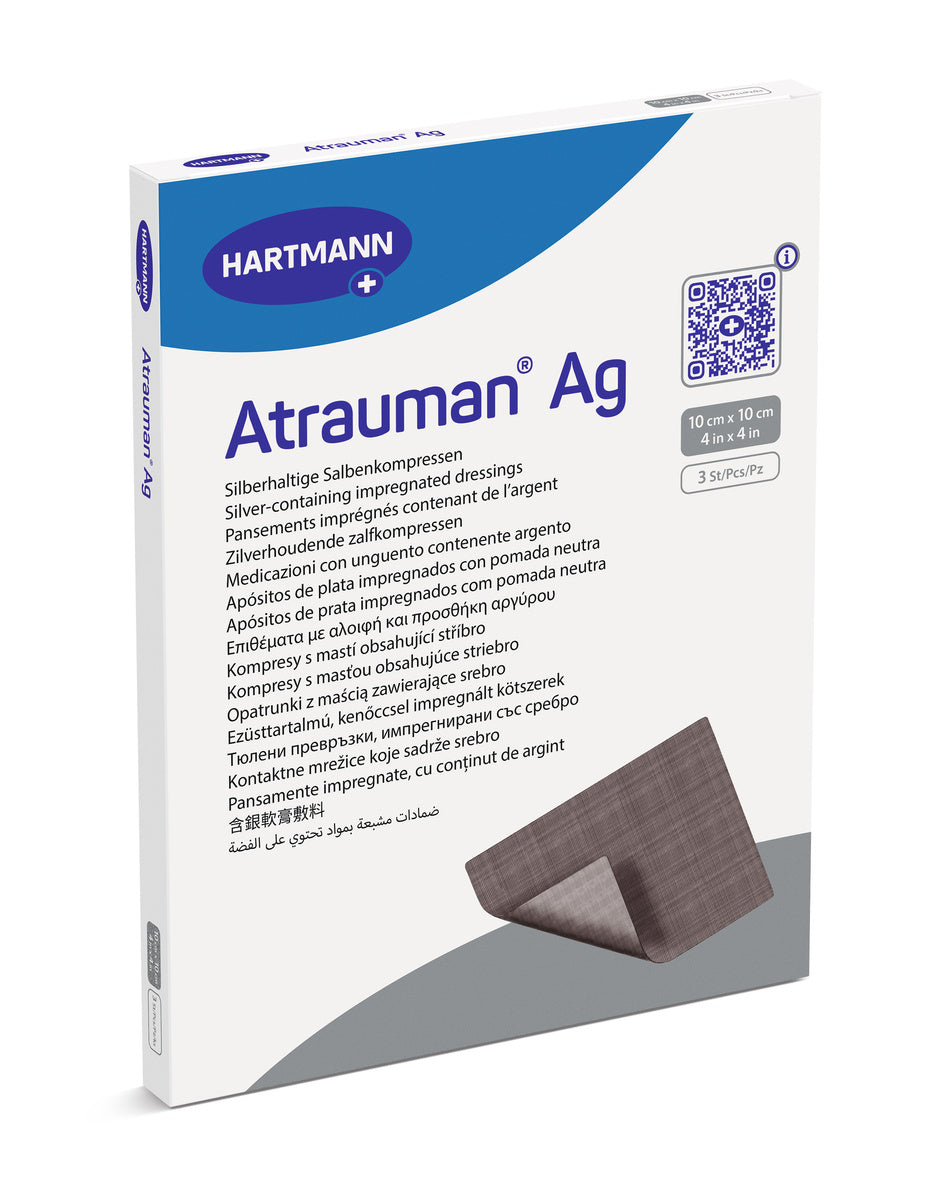 Hartmann Atrauman Ag 10x10cm gümüş içerikli yara örtüsü
