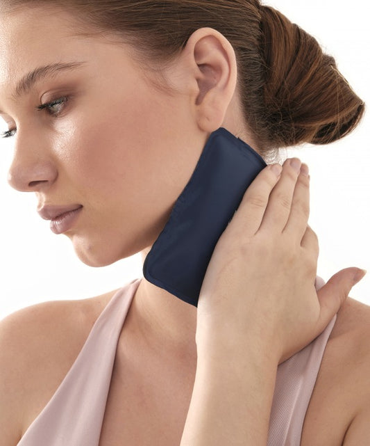 Ortholand 11x11 cm termo jel sıcak-soğuk kompresin yüz ve boyun bölgesinde kullanımı