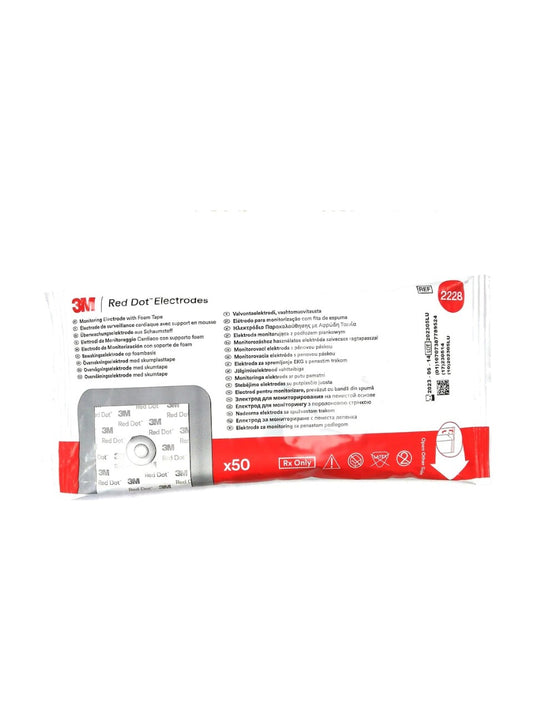 3M Red Dot 2228 Holter elektrodu 50’li paket