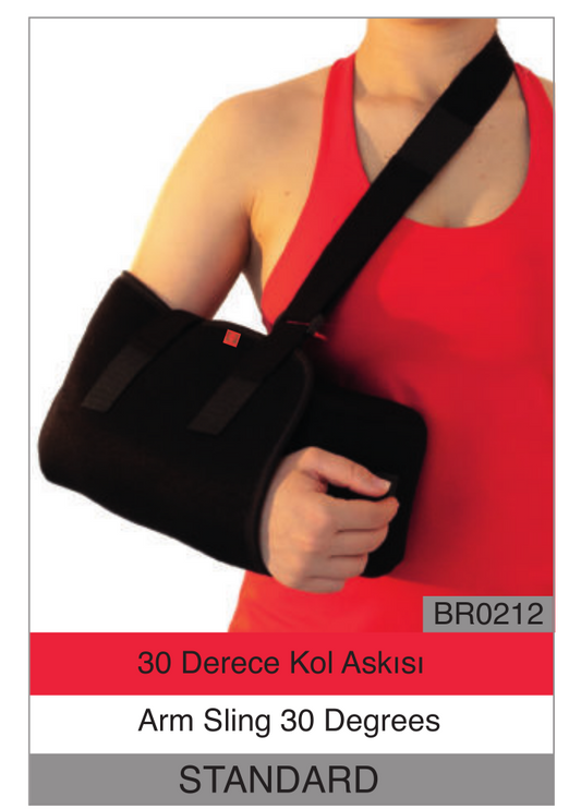 Baribox Yastıklı Kol Askısı – 30 Derece Abduksiyon Sabitleyici