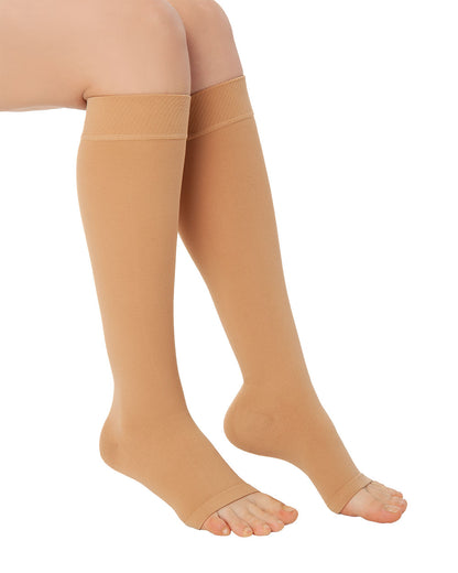 Baribox Varis Çorabı CCL2 – Orta Basınçlı (20-30 mmHg) Tıbbi Destek Çorabı - Dizaltı