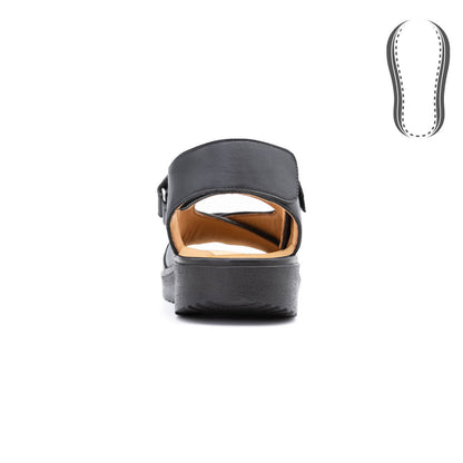 TDO Therapy - Post-Operasyon Ortotik Sandalet 910.PI-UNI (H-Geniş) – Napa Deri