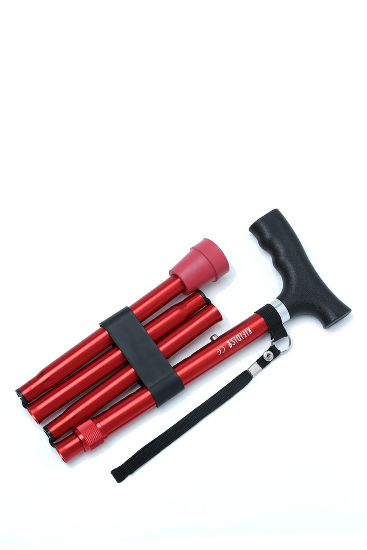 Kifidis Katlanır Baston GB803 - 81-93 cm Ayarlanabilir