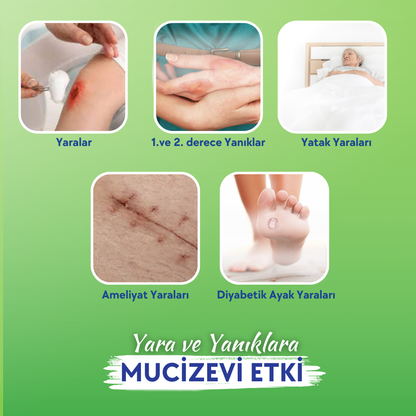 Actolind W Solution uygulaması – yatak bası yaraları, ameliyat yaraları, diyabetik ayak yaraları, yanıklar, kronik yarlar