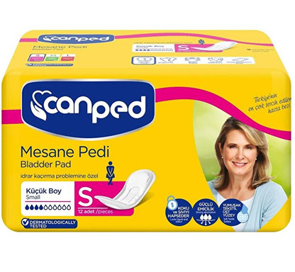 Canped mesane pedi normal boy güçlü emicilikli 10’lu paket small beden