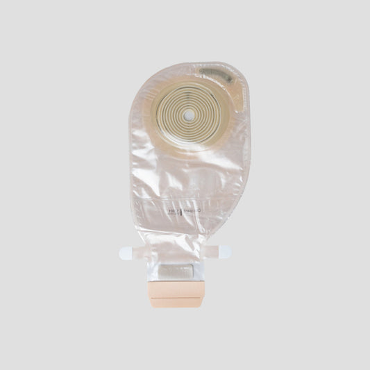 Coloplast Alterna 17501 Ostomi Torbası – 1 Parçalı, Açık, Gizlenebilir Boşaltım, Şeffaf, 12–75 mm