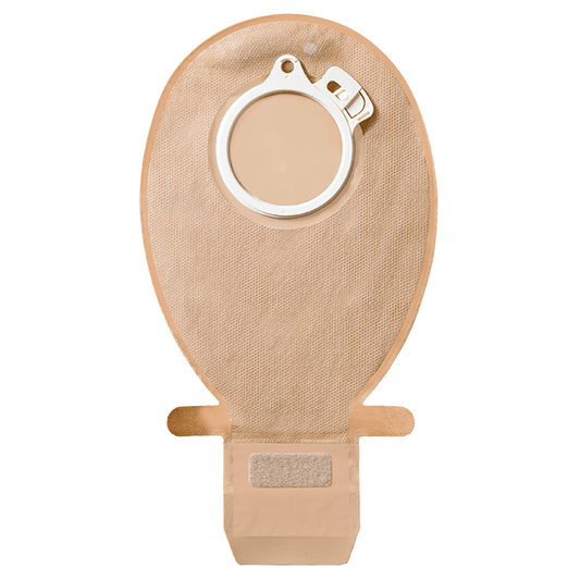 Coloplast SenSura® Click Ostomi Torbası – 2 Parçalı, Açık Uçlu, Şeffaf, 70 mm
