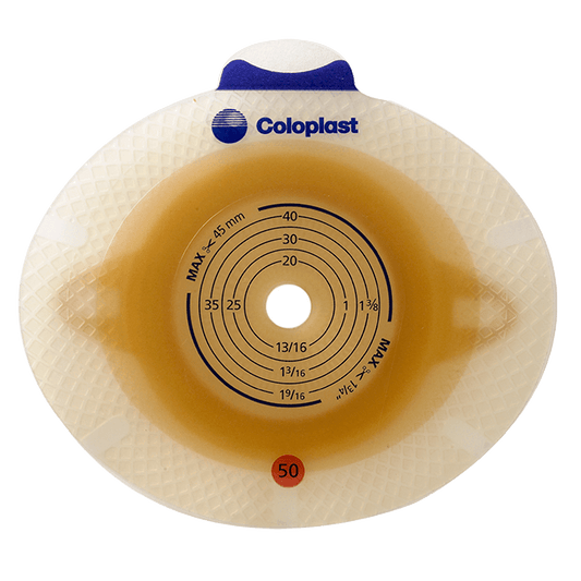 Coloplast SenSura® Click Taban Plakası – 2 Parçalı, Çift Katmanlı Yapışkan, 70 mm