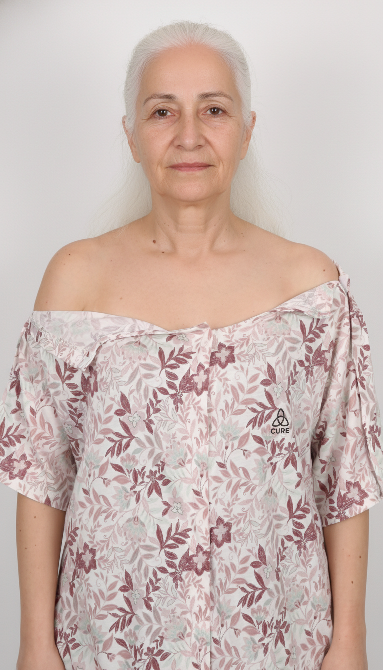 ComfortCure adaptif cırt cırtlı hasta kıyafeti günlük kullanıma uygun modern tasarım