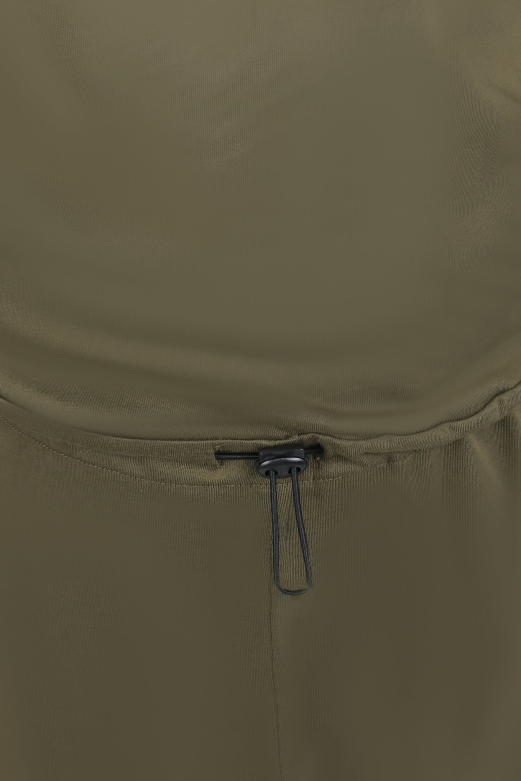 ComfortCure demans bakım tulumu haki renk bel bağcığı ve lastik detayı