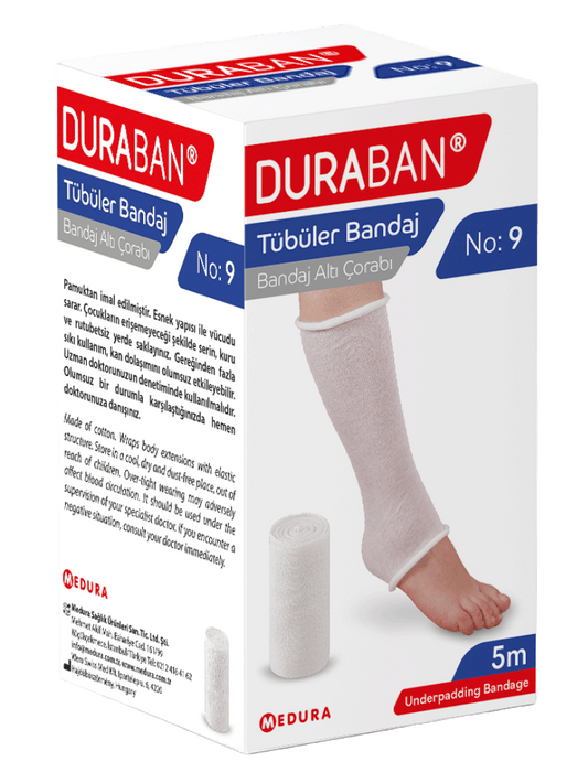 Duraban tübüler bandaj ambalajlı ürün görseli