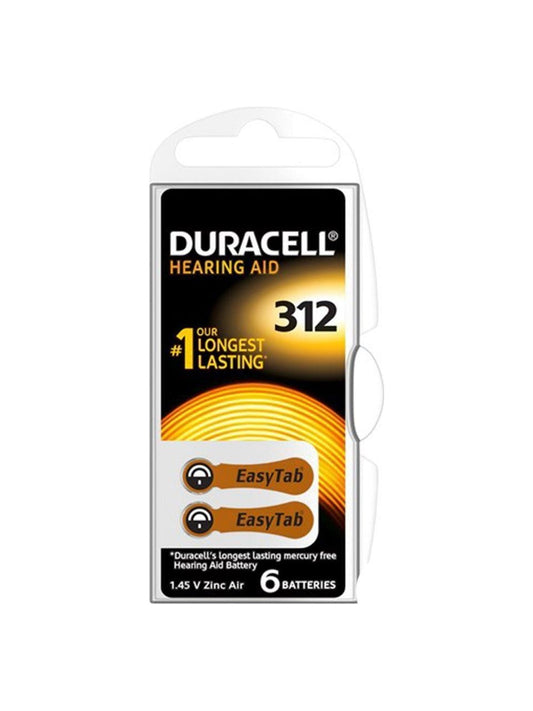 Duracell Activair işitme cihazı pili no: 312