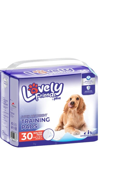 Lovely Friends by Pine pet eğitim örtüsü – köpek tuvalet pedi paket