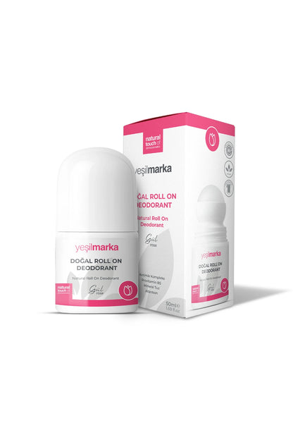 Alüminyum içermeyen gül deodorant, hassas cilde uygun formül detayı