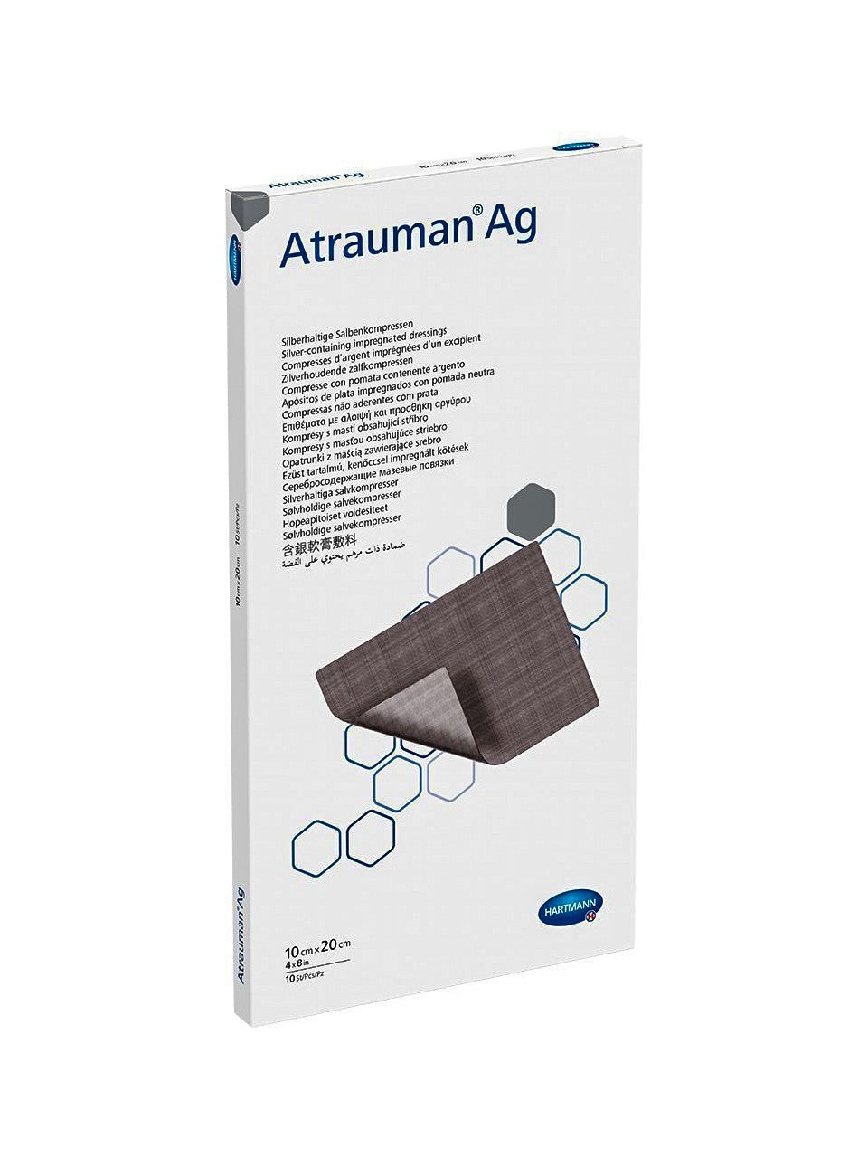 Hartmann Atrauman Ag 10x20 gümüş içerikli yara örtüsü