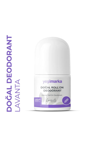 Lavanta kokulu vegan ve helal sertifikalı doğal roll-on deodorant 50 ml