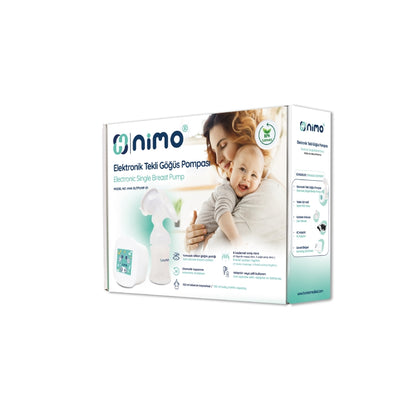 Nimo elektronik tekli göğüs pompası kutu görüntüsü