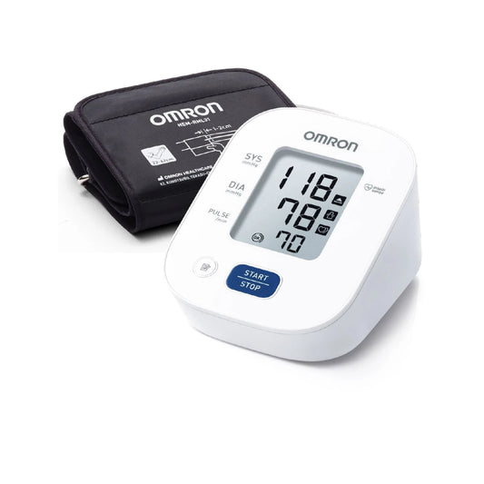 Omron M2 Plus tansiyon aleti – geniş manşetli otomatik kol tipi cihaz
