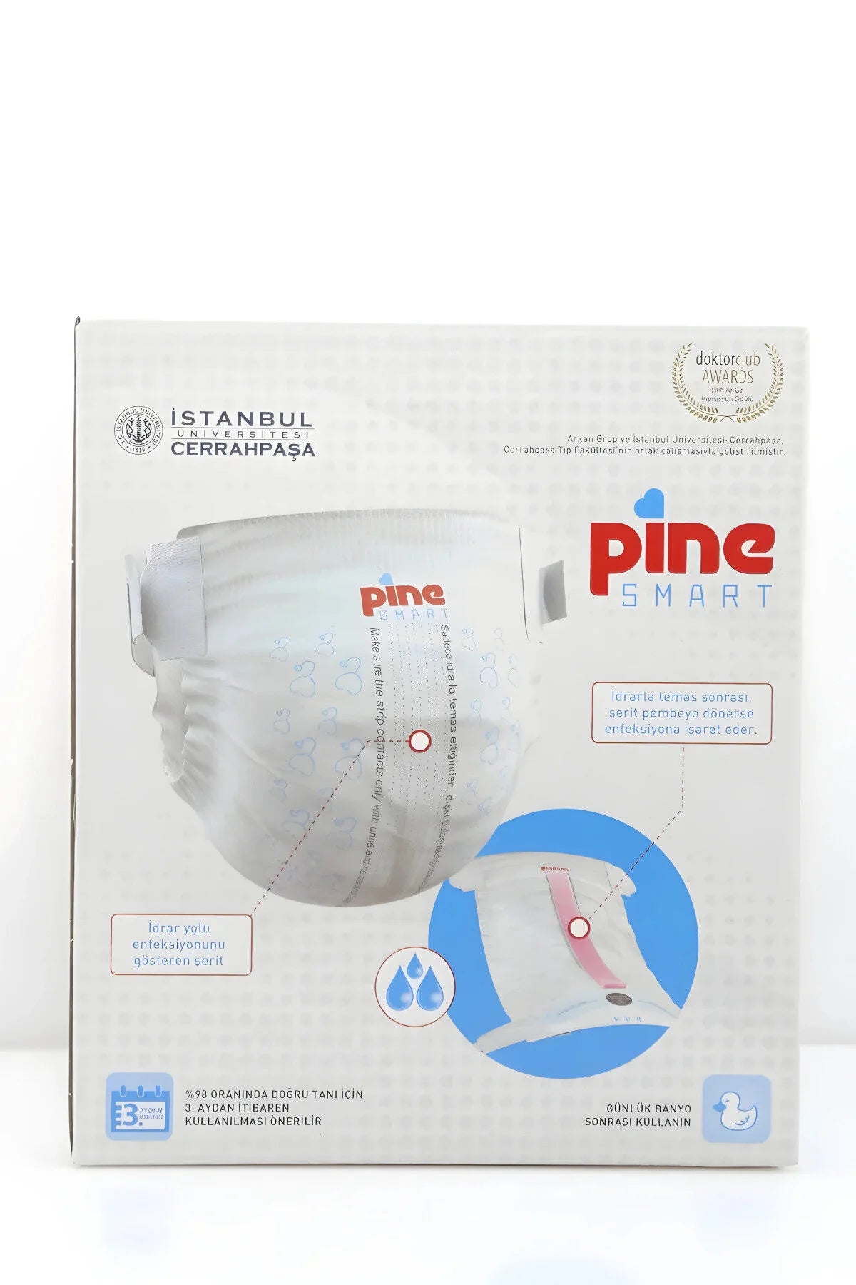 Pine smart bebek bezi bebeklerde erken enfeksiyon teşhisine imkan sağlar