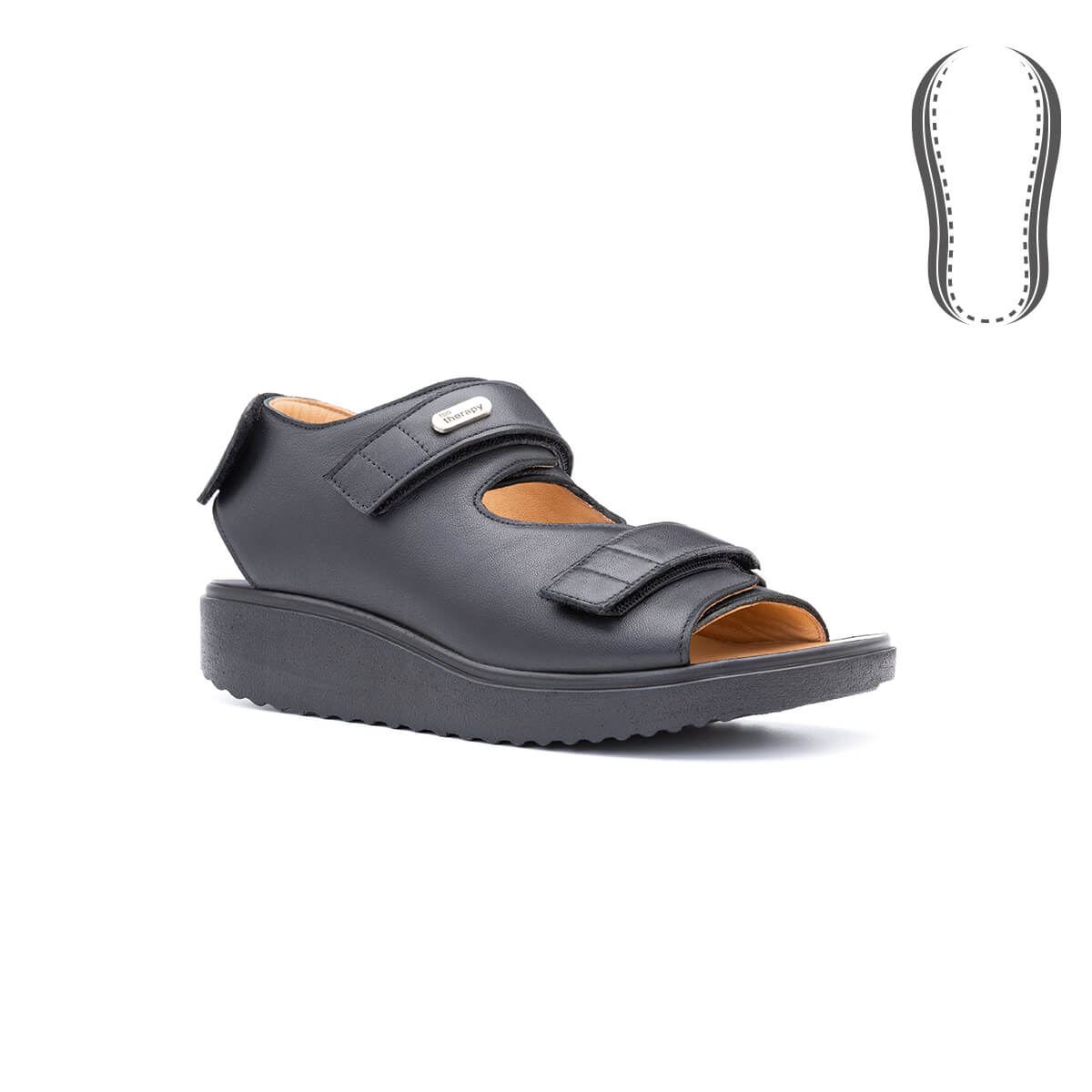 Bandajlı ayak için geniş hacimseg ortotik post-operasyon sandalet