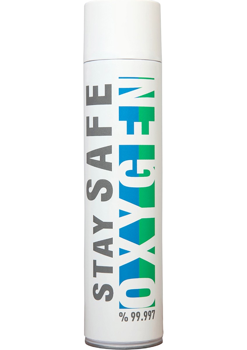 StaySafe taşınabilir oksijen tüpü maskeli