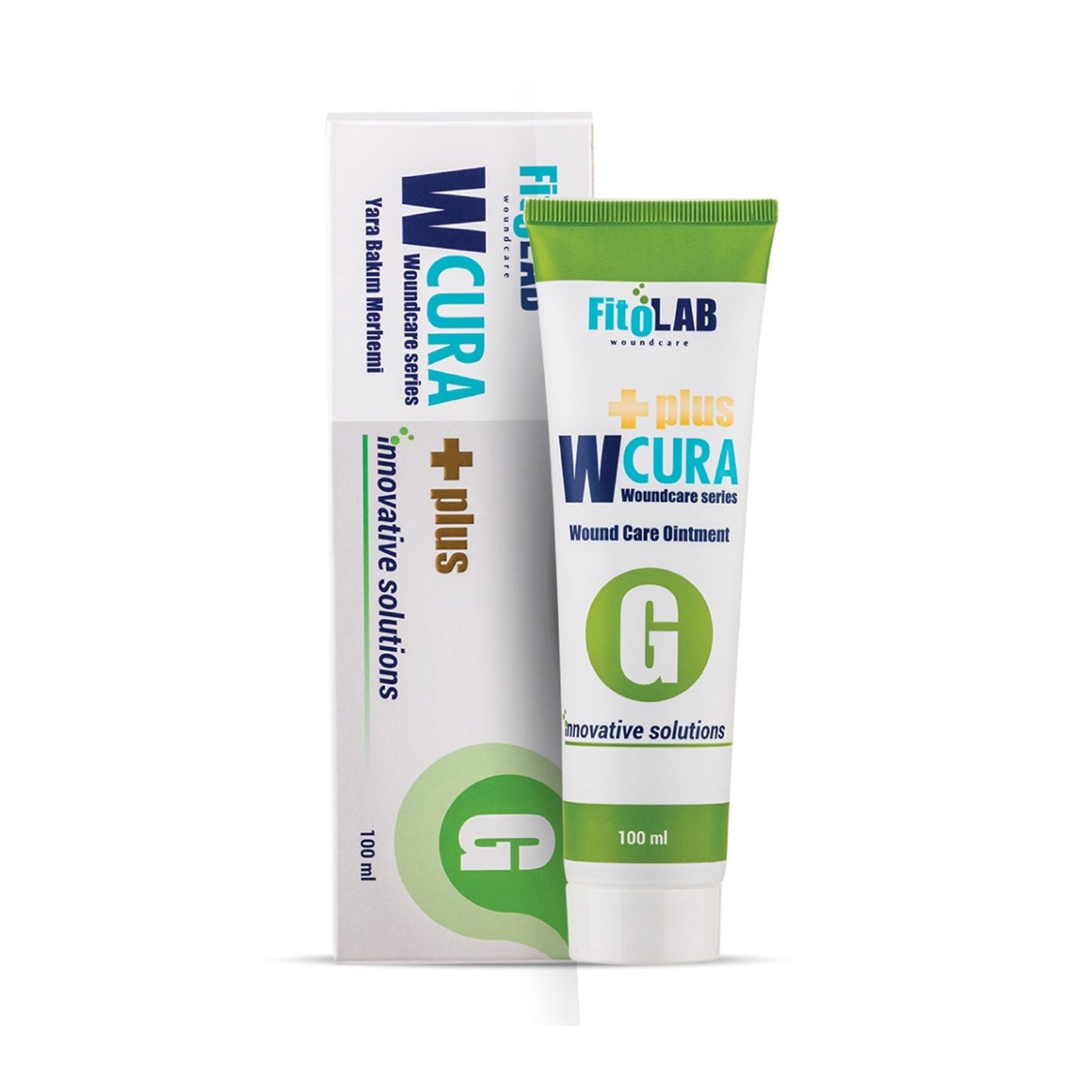 WCURA G Plus granülasyon ve epitelizasyon destekleyici yara bakım pomadı 100 ml kutu ve tüp