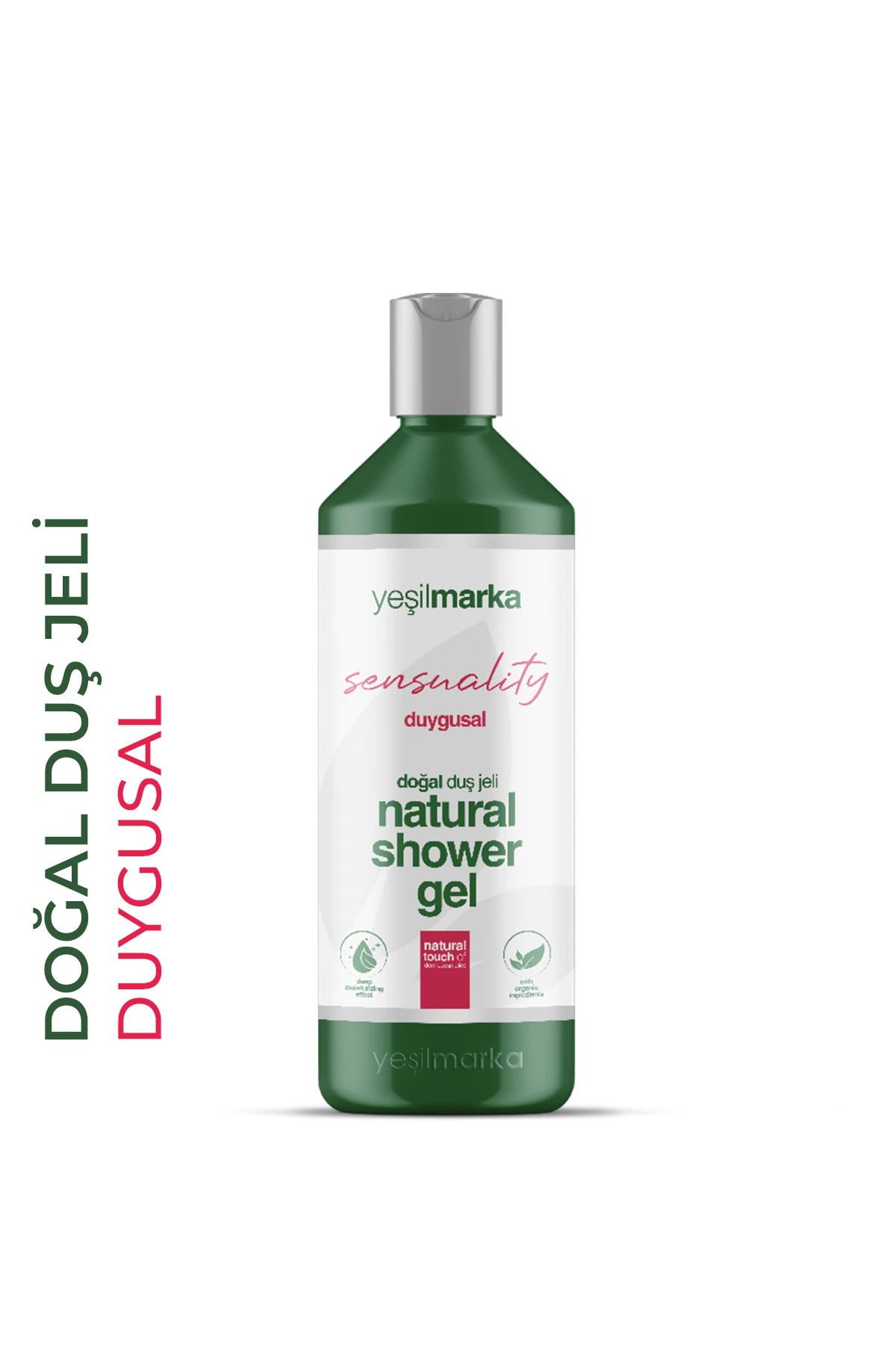 Yeşilmarka Duygusal Etki Doğal Duş Jeli 400ml; vanilya özlü, duyulara hitap eden aromasıyla keyifli bir duş sağlar