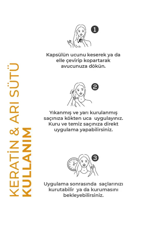 Yeşilmarka Keratin Saç Vitamini Nasıl Kullanılır