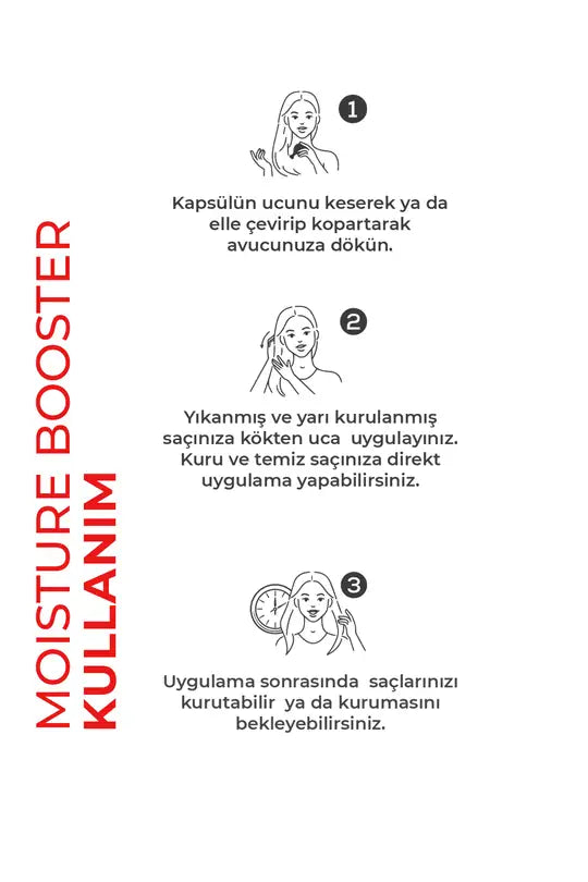 Yeşilmarka Saç Vitamini Nasıl Kullanılır - Kapsül Uygulama Adımları