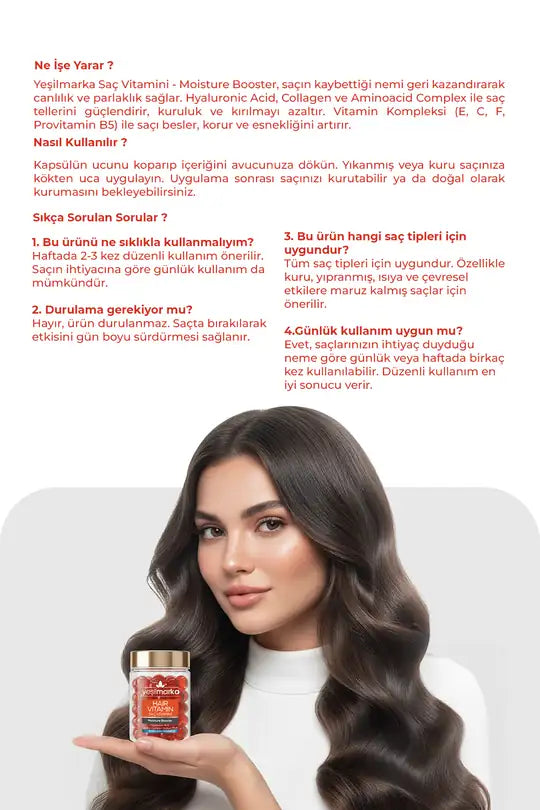 Yeşilmarka saç vitamini nedir, nasıl kullanılır, ne işe yarar ve sık sorulan sorular
